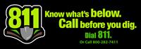 "Call Before You Dig" Bumper Stickers